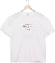 Gottex Beach Life Printed Swim Cover Up Tshirt Fit