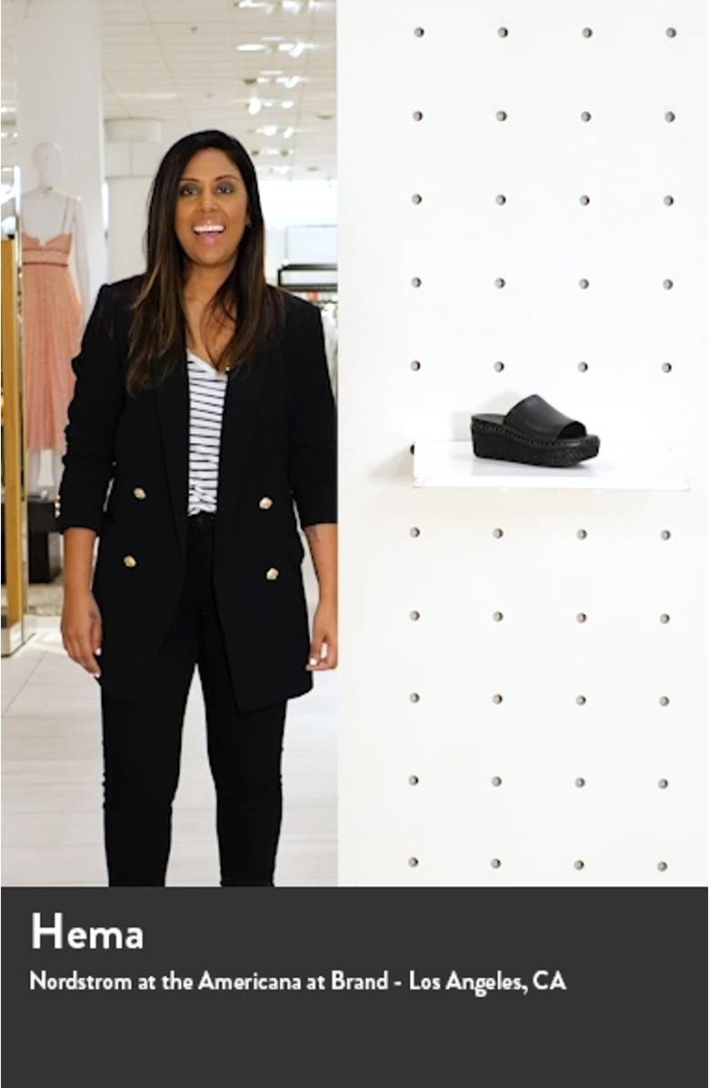 Eloise Platform Espadrille Slide, sales video thumbnail