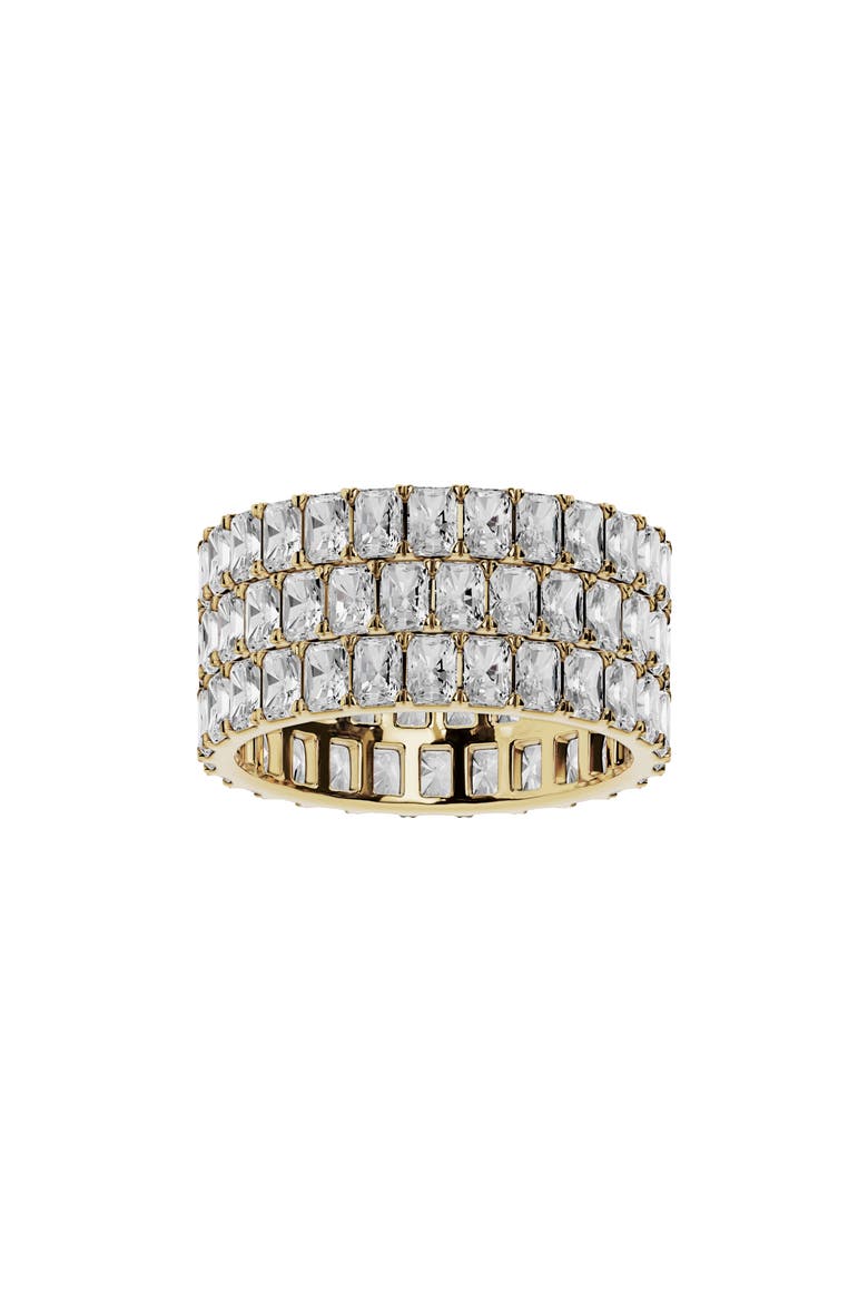 18K Gold Lab Created Diamond Eternity Ring - 6.29 ctw (Nordstrom Exclusive), Main, color, 18K YELLOW GOLD