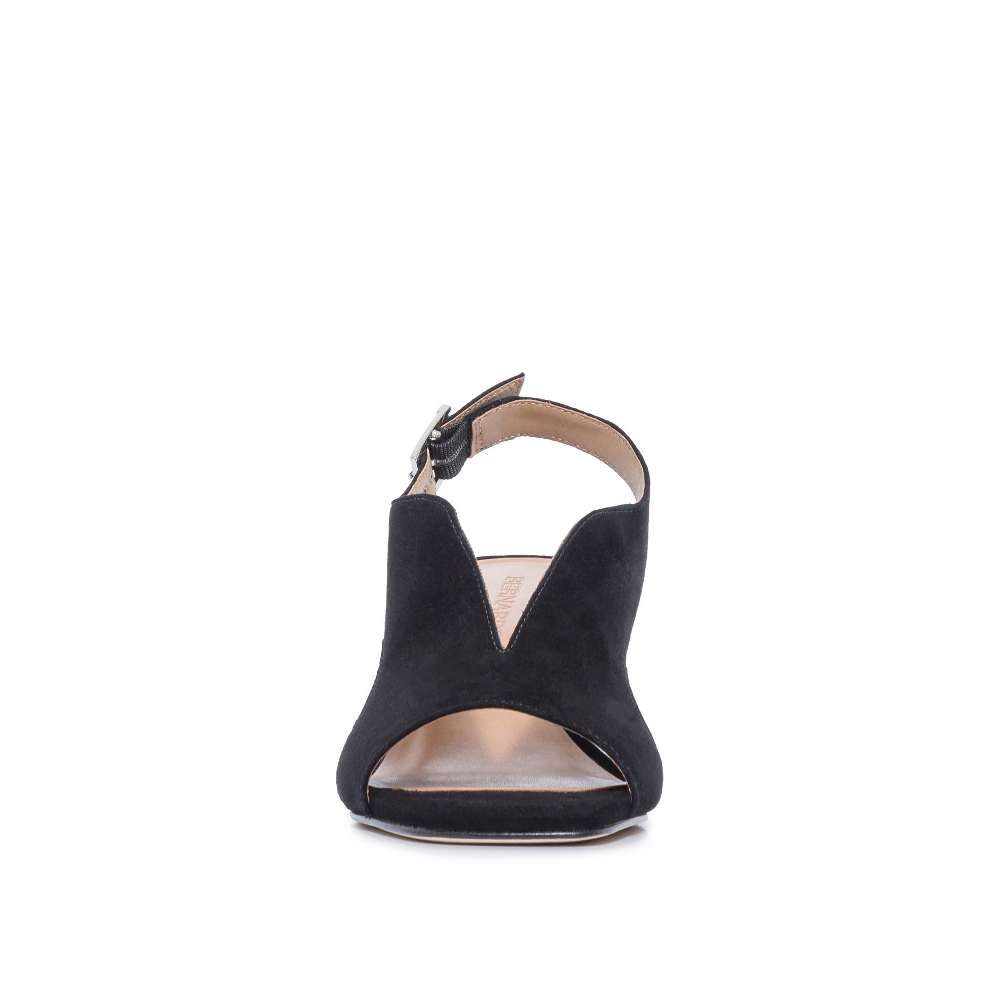 Bernardo Footwear Bedford Mid Heel Sandal, Alternate, color, Black