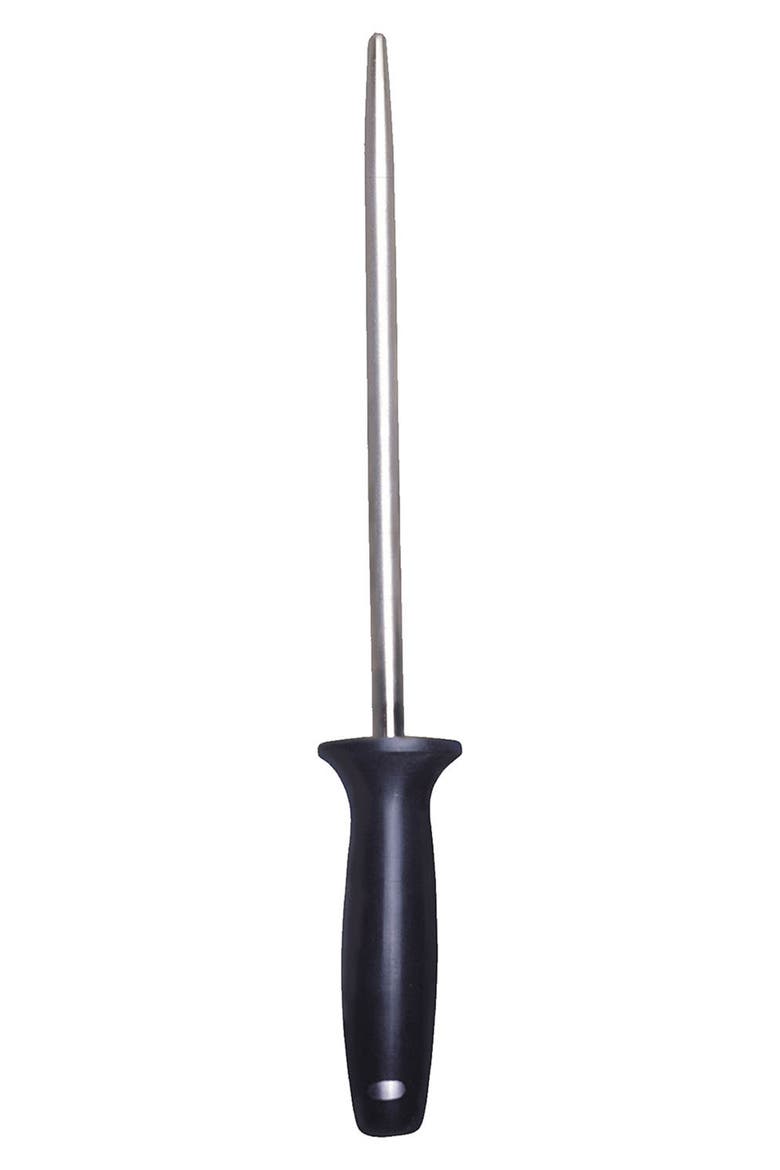 Sharpening Steel Rod, Main, color, BLACK
