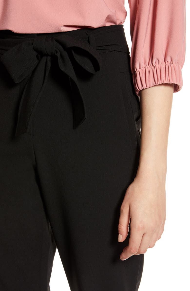 Halogen<sup>®</sup> Tie Waist Twill Pants, Alternate, color, 