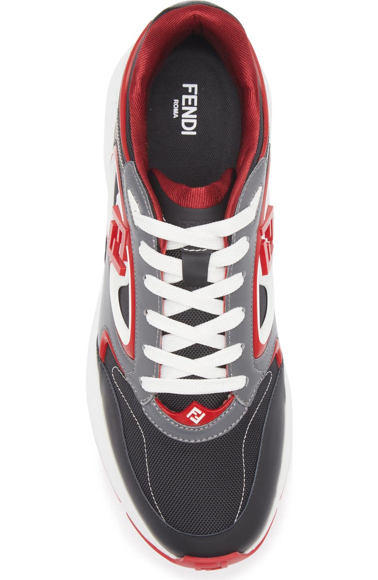 Fendi Forward Low Top Sneaker, Alternate, color,