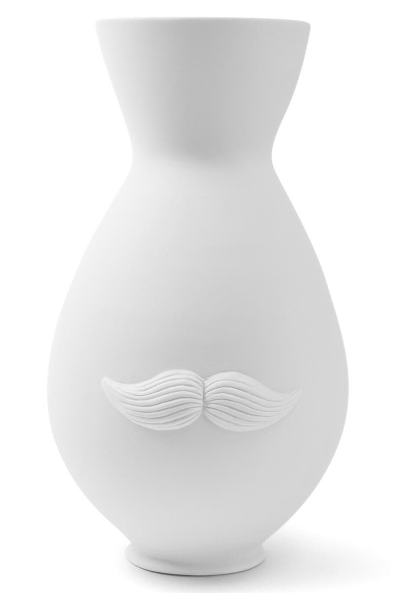 'Mr. & Mrs. Muse - Large' Vase, Alternate, color, WHITE