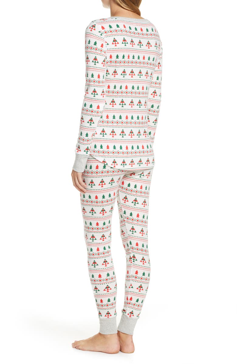 Nordstrom Thermal Pajamas, Alternate, color,