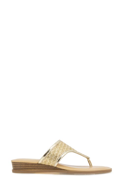 Kensie Abigail Woven Sandal In Platino
