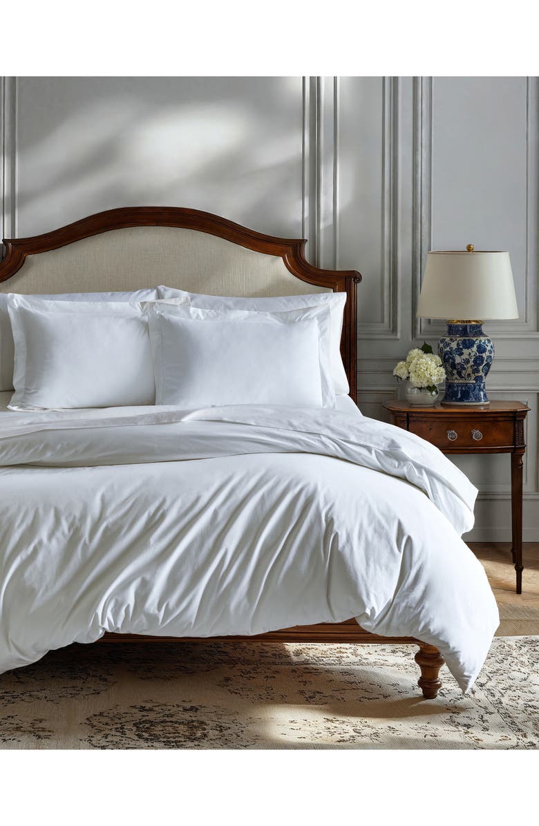 Petite Plume Signature Collection Sheet Set, Alternate, color, White