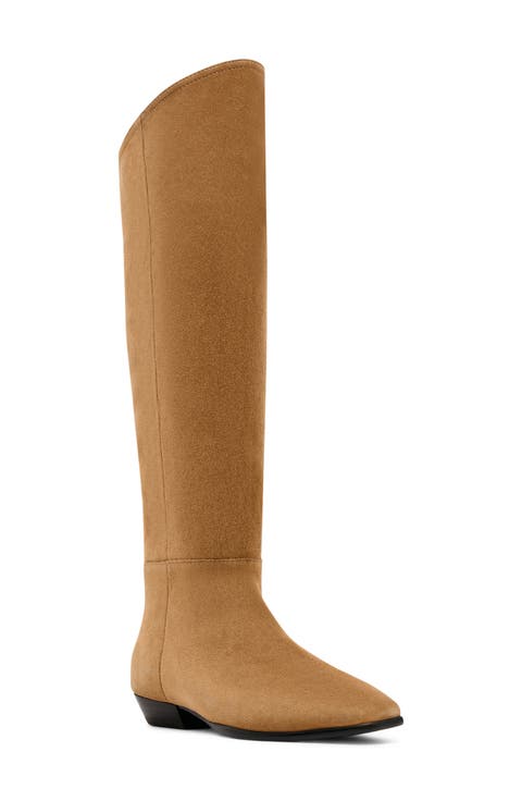 Amias Leather Over the Knee Boot