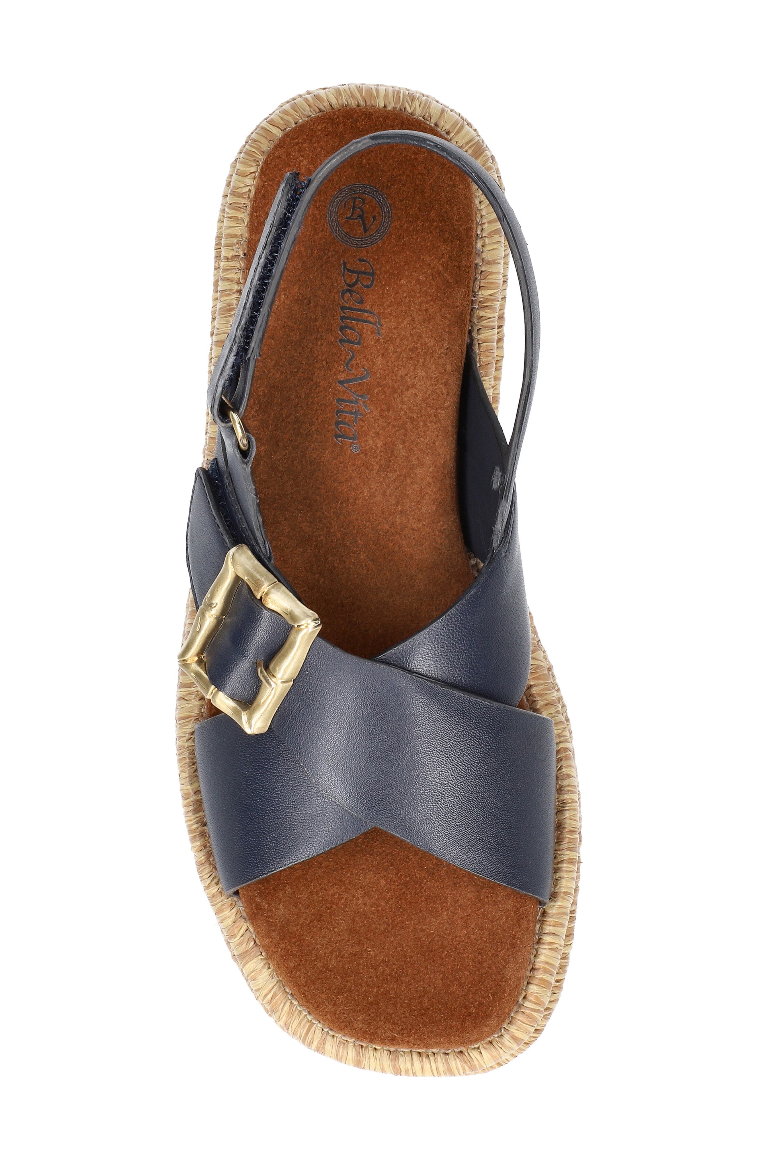 Jaylyn Slingback Sandal, Alternate, color, NAVY LEATHER