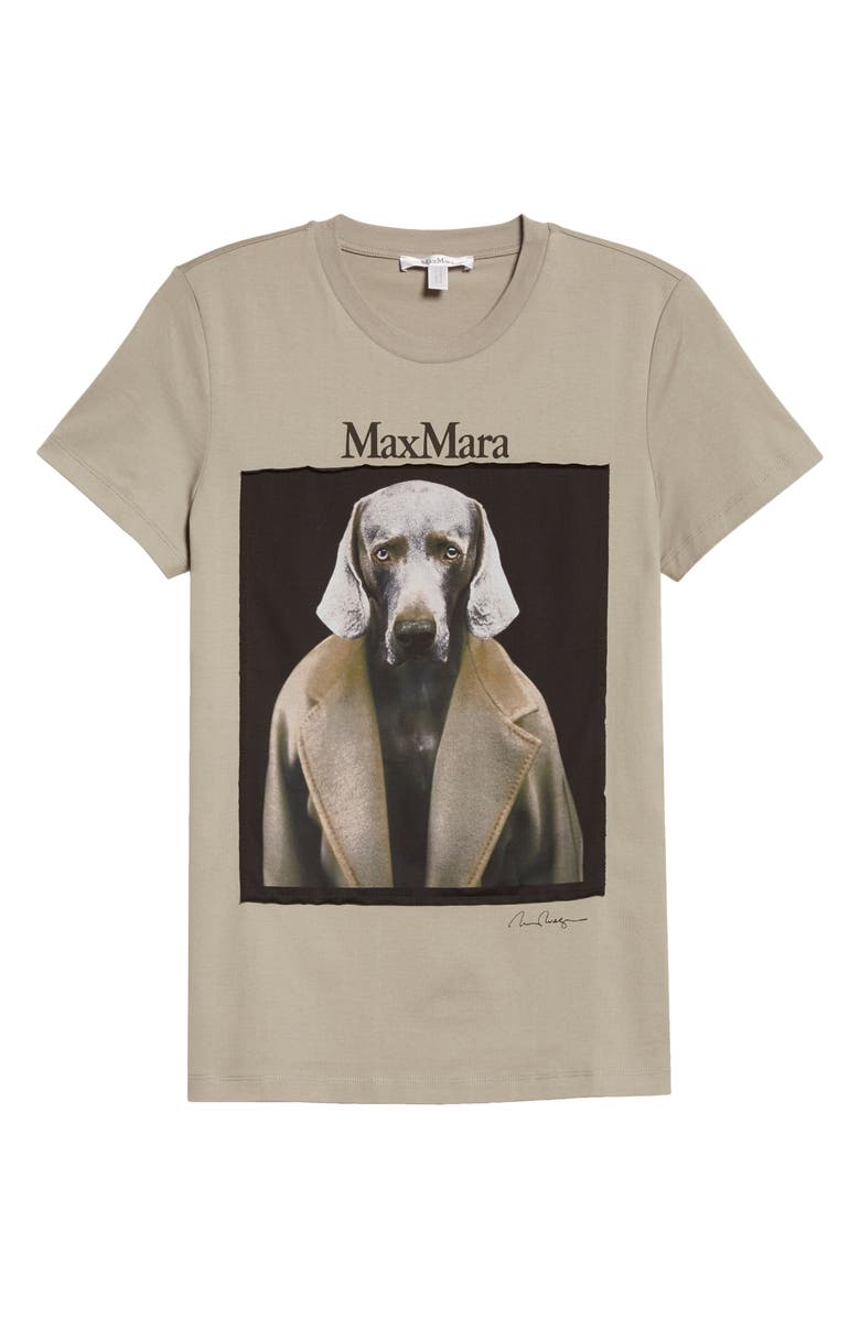 Max Mara Dogstar Cotton Graphic Tee | Nordstrom