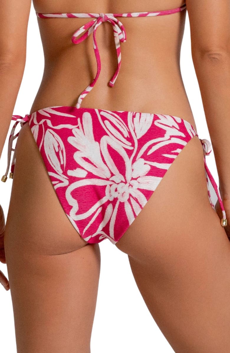 Cosita Linda Beaded Embroidered American Fit Side Tie Bikini Bottoms, Alternate, color, 