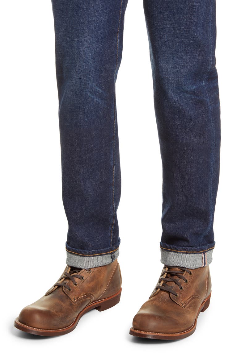 The Pen Slim 14-Ounce Stretch Selvedge Jeans, Alternate, color, TYLER