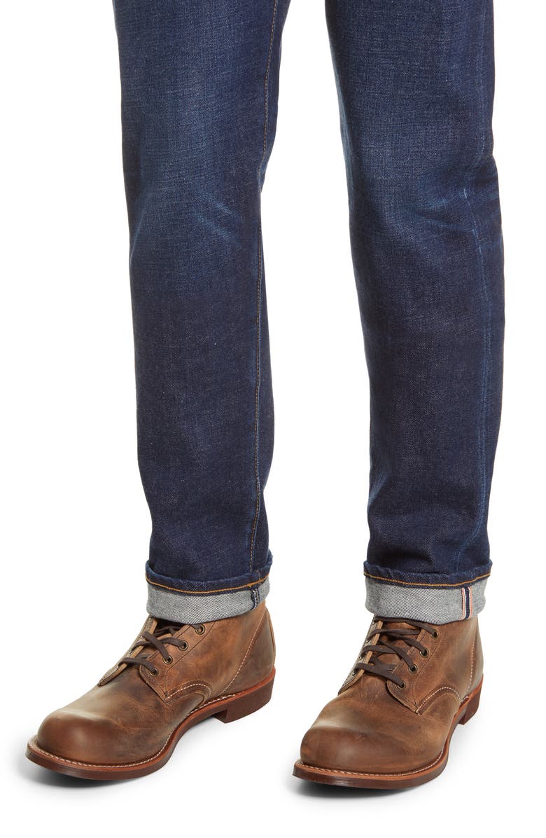 HIROSHI KATO The Pen Slim 14-Ounce Stretch Selvedge Jeans, Alternate, color, Tyler