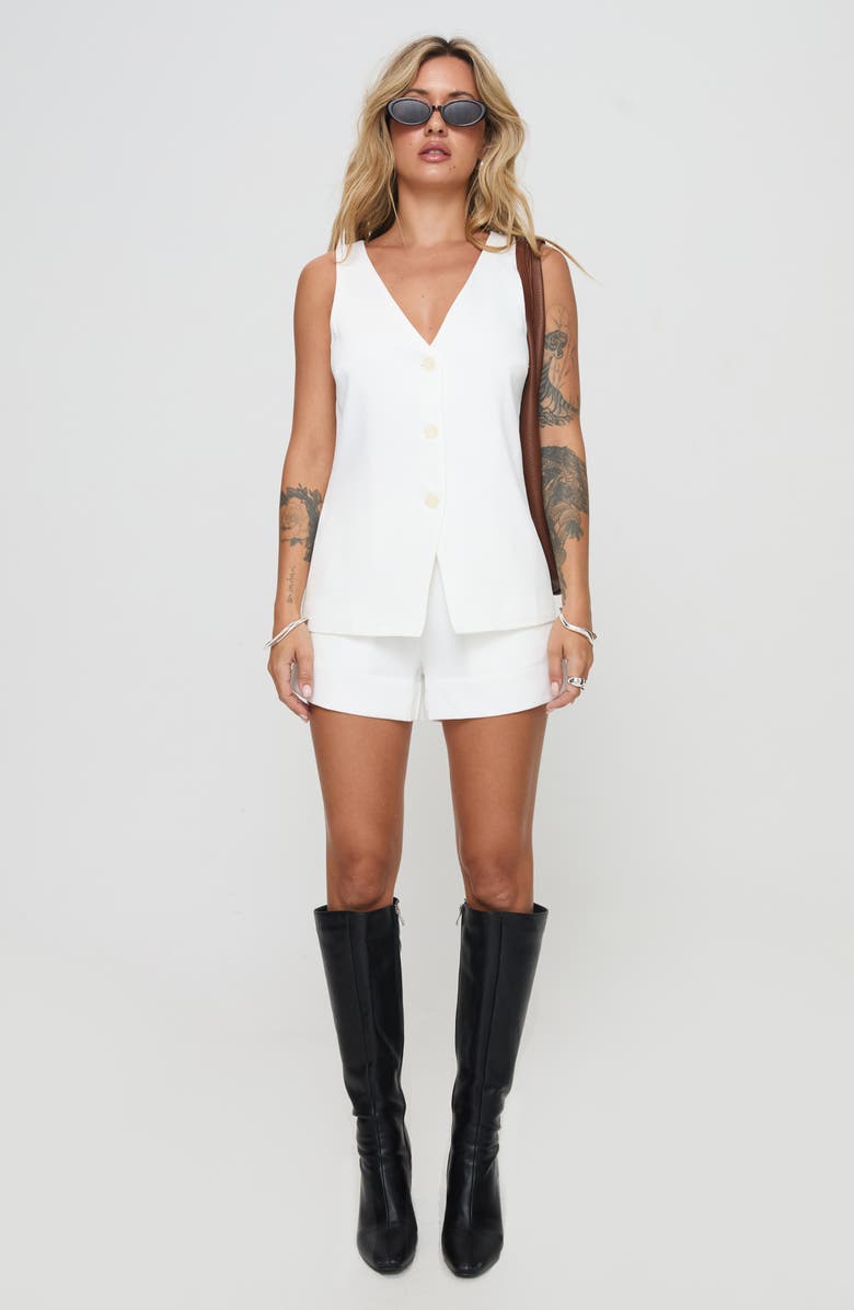 Princess Polly Lesky Vest & Shorts Set, Alternate, color,