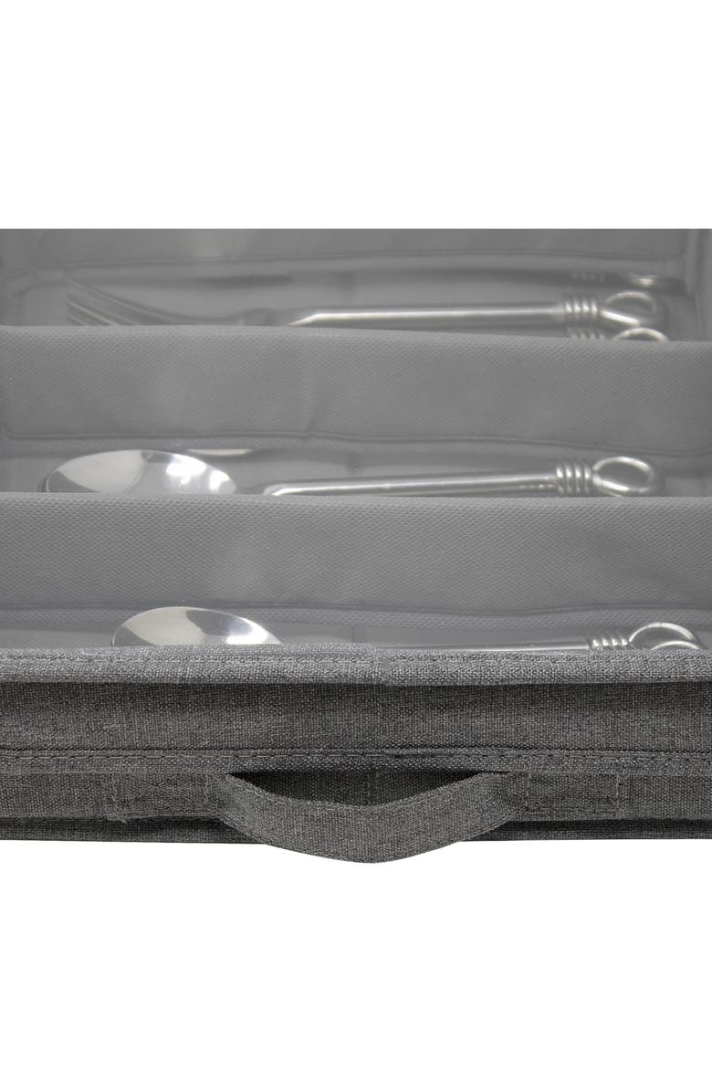 SORBUS Lidded Cutlery Organizer, Alternate, color, 