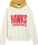 Fear of God Essentials x NBA Atlanta Hawks Sports Fit Cotton Blend Hoodie