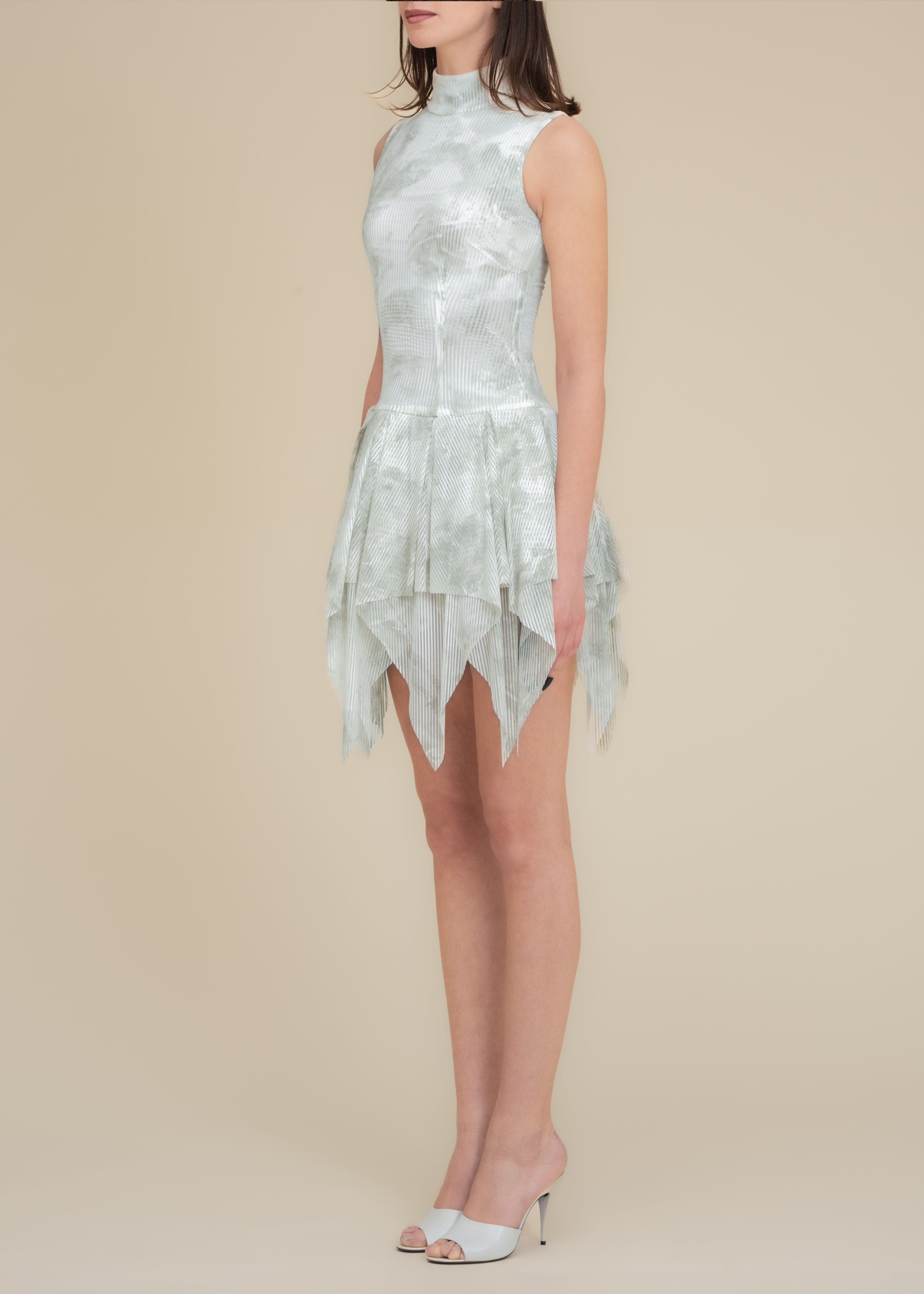 Contessa Mills Bella Printed Piquet Tulle Dress (Women) | Nordstrom