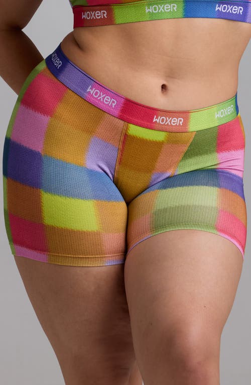 Woxer Baller Ultra-soft 5-inch Boxer Briefs In Multi