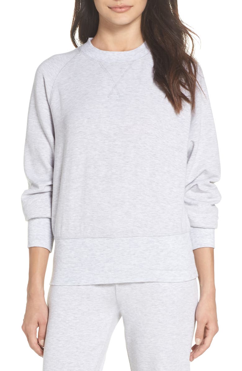 Topshop Cool Touch Sweatshirt, Main, color, 