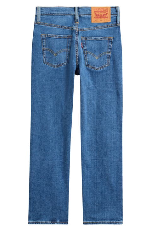 Kids' 501 Original Mid Rise Straight Leg Jeans
