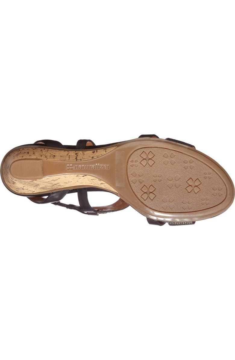 Naturalizer 'Heston' Wedge Sandal, Alternate, color,