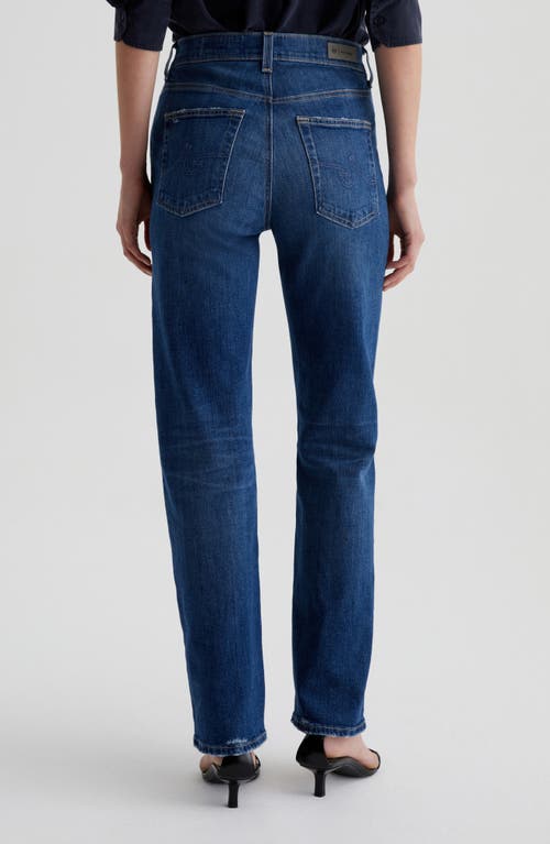 Ag Brinley Mid Rise Classic Straight Leg Jeans In 11 Years Memory