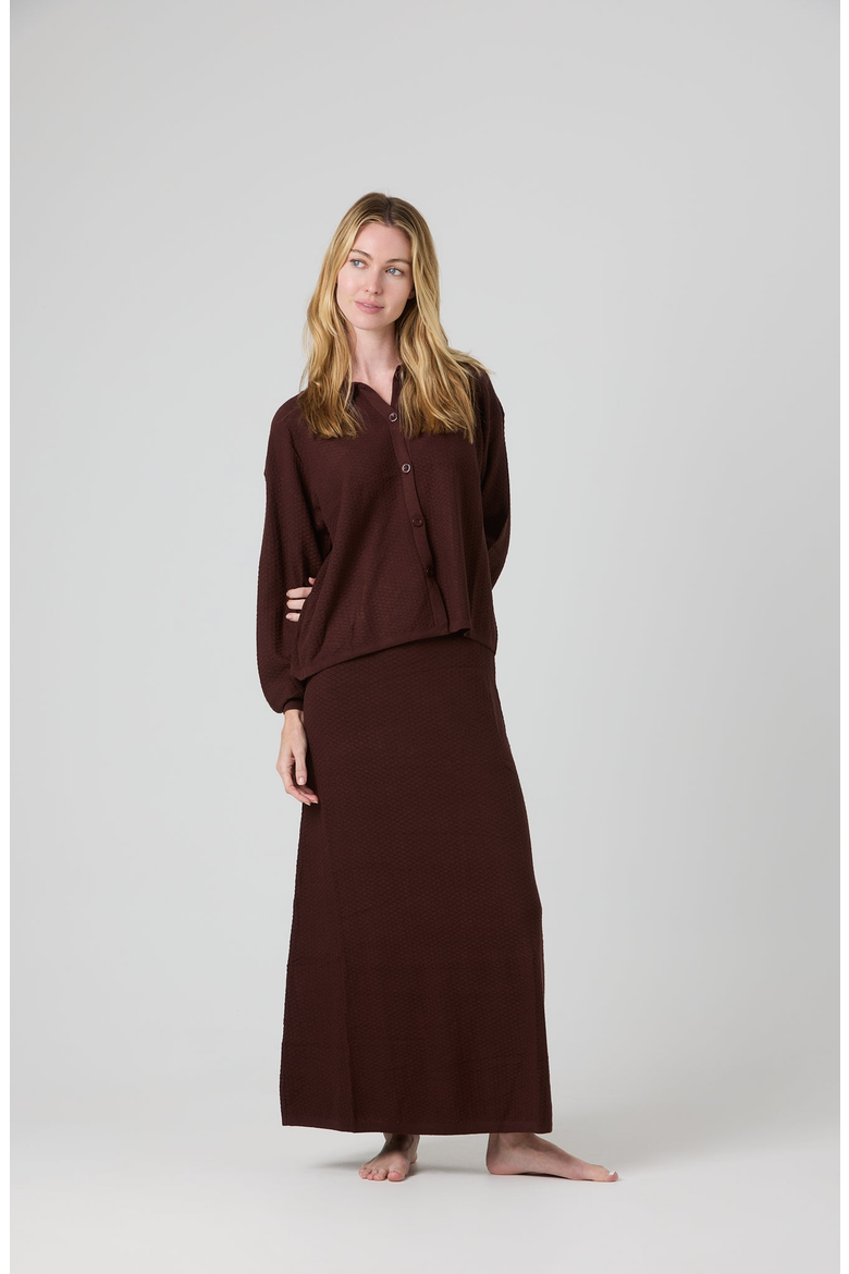 Katie Skirt, Main, color, Chocolate