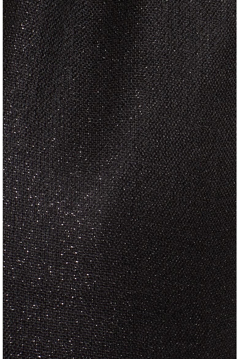 Metallic Lightweight Wrap, Alternate, color, BLACK