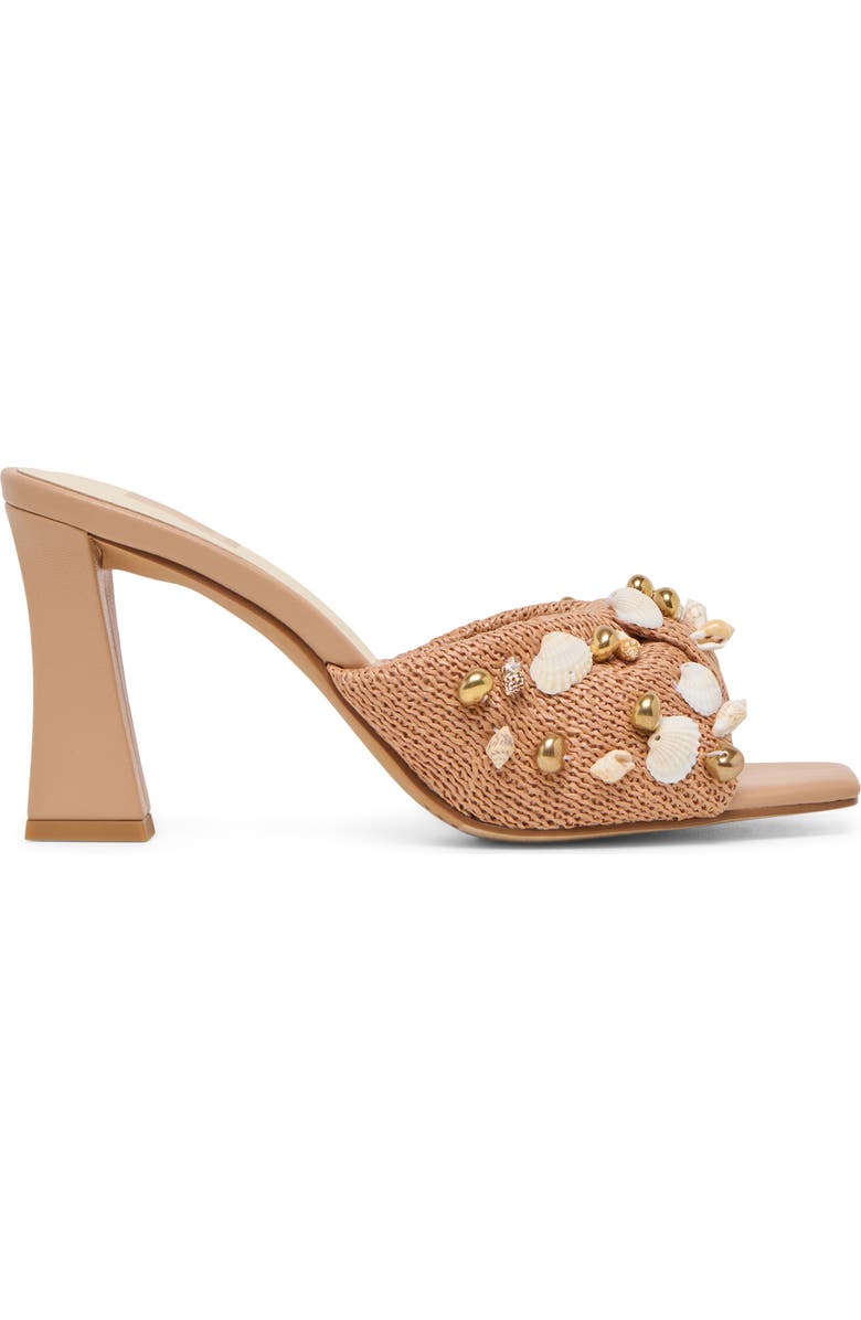 Dolce Vita Tylah Sandal, Alternate, color, Toffee Beaded Raffia