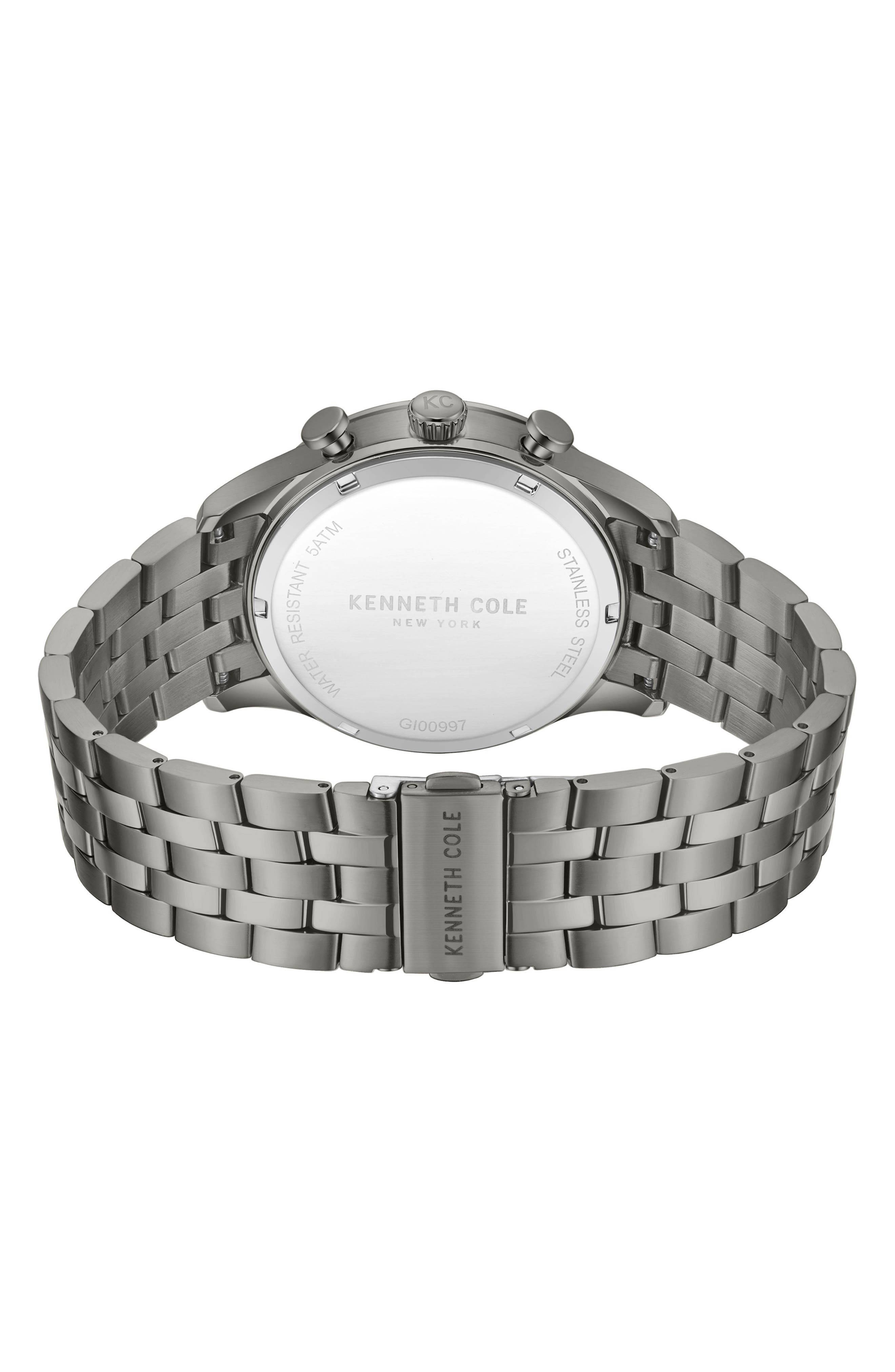 Kenneth Cole New York Multi-Function Chronograph Bracelet Watch (Men ...