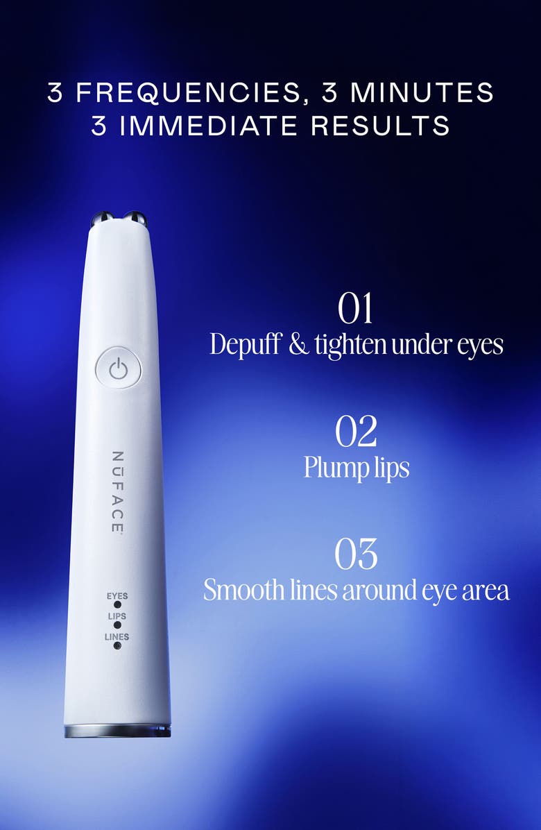 NuFACE<sup>®</sup> FIX MicroWand Targeted Microcurrent Device for Eyes, Lips & Lines $244 Value, Alternate, color, White