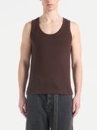 Manière De Voir Justin Ribbed Cotton Vest
