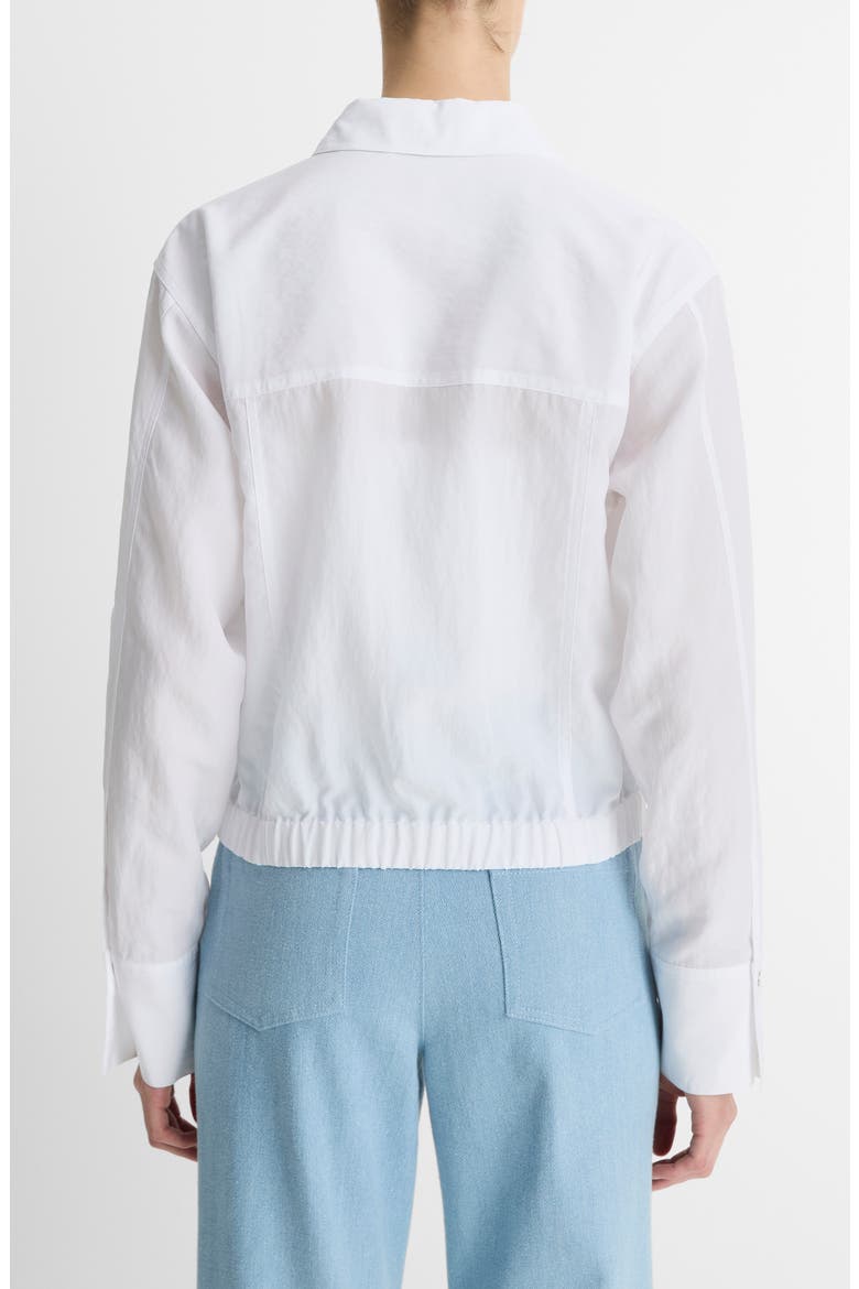 Summer Shirt Jacket, Alternate, color, OPTIC WHITE