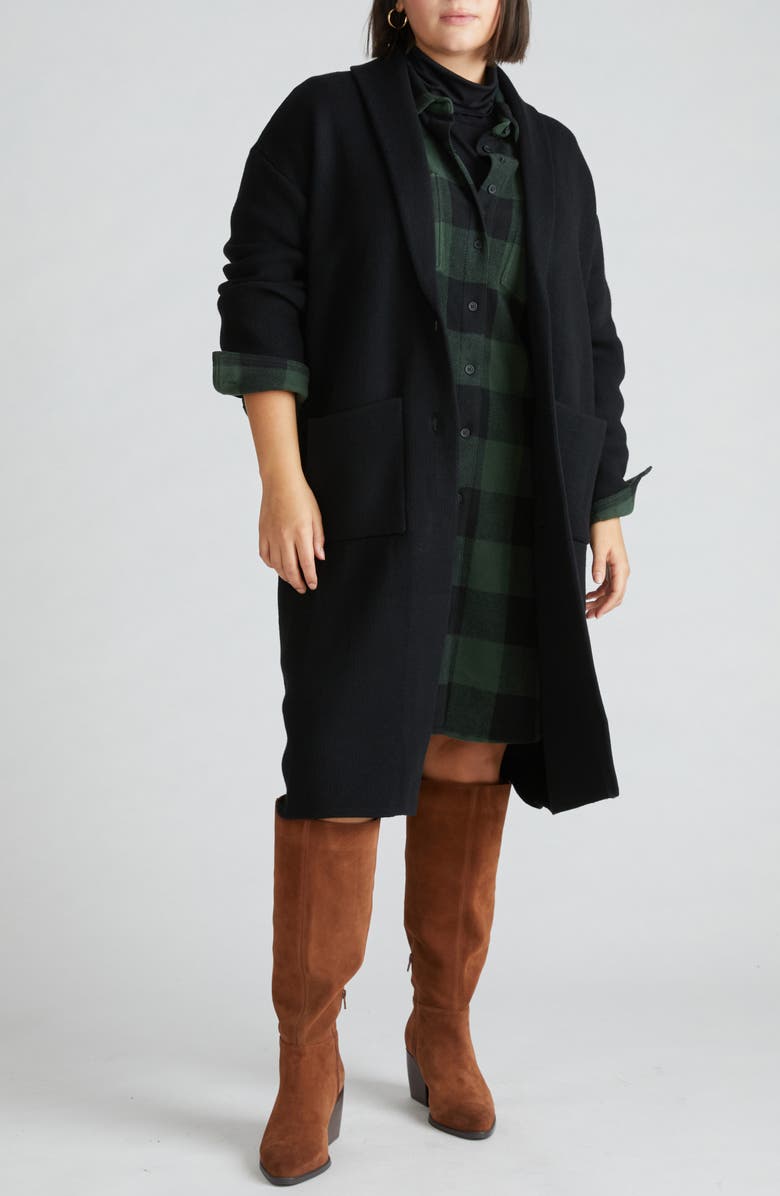 Universal Standard Anais Long Sweater Coat, Main, color, 