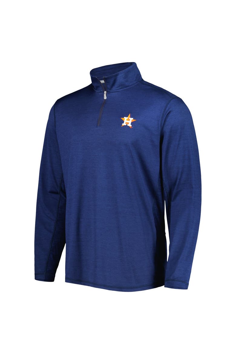 Men's Tommy Bahama Navy Houston Astros Delray IslandZone Half-Zip Top, Alternate, color, Navy