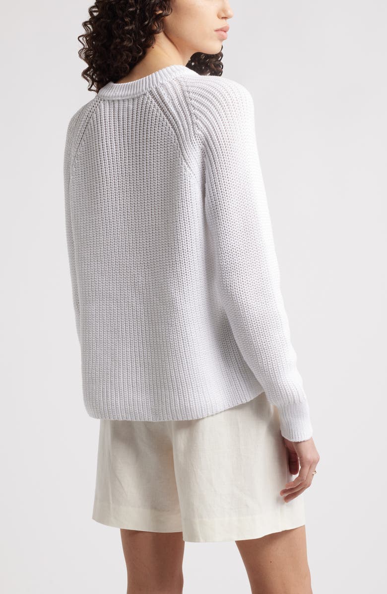 Nordstrom Cotton V-Neck Sweater, Alternate, color,