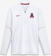 Nike Men's Nike White Alabama Crimson Tide 2026 Sideline Midweight Half-Zip Dri-FIT Pullover