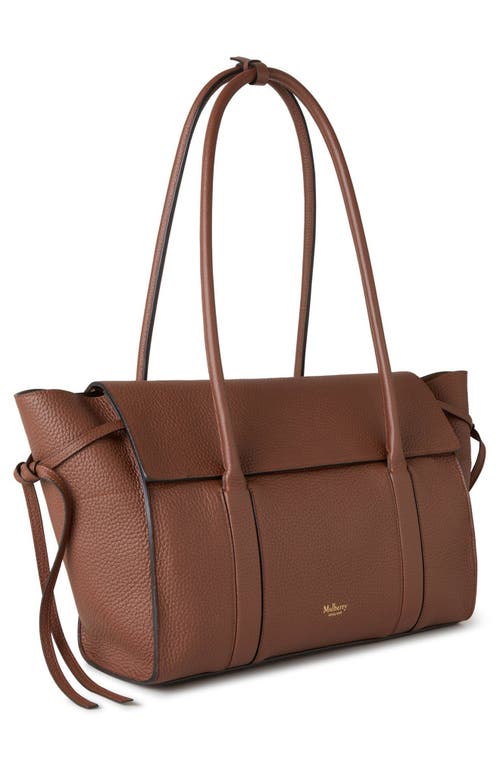 Mulberry Medium Soft Bayswater Grained Leather Satchel In Bright Oak