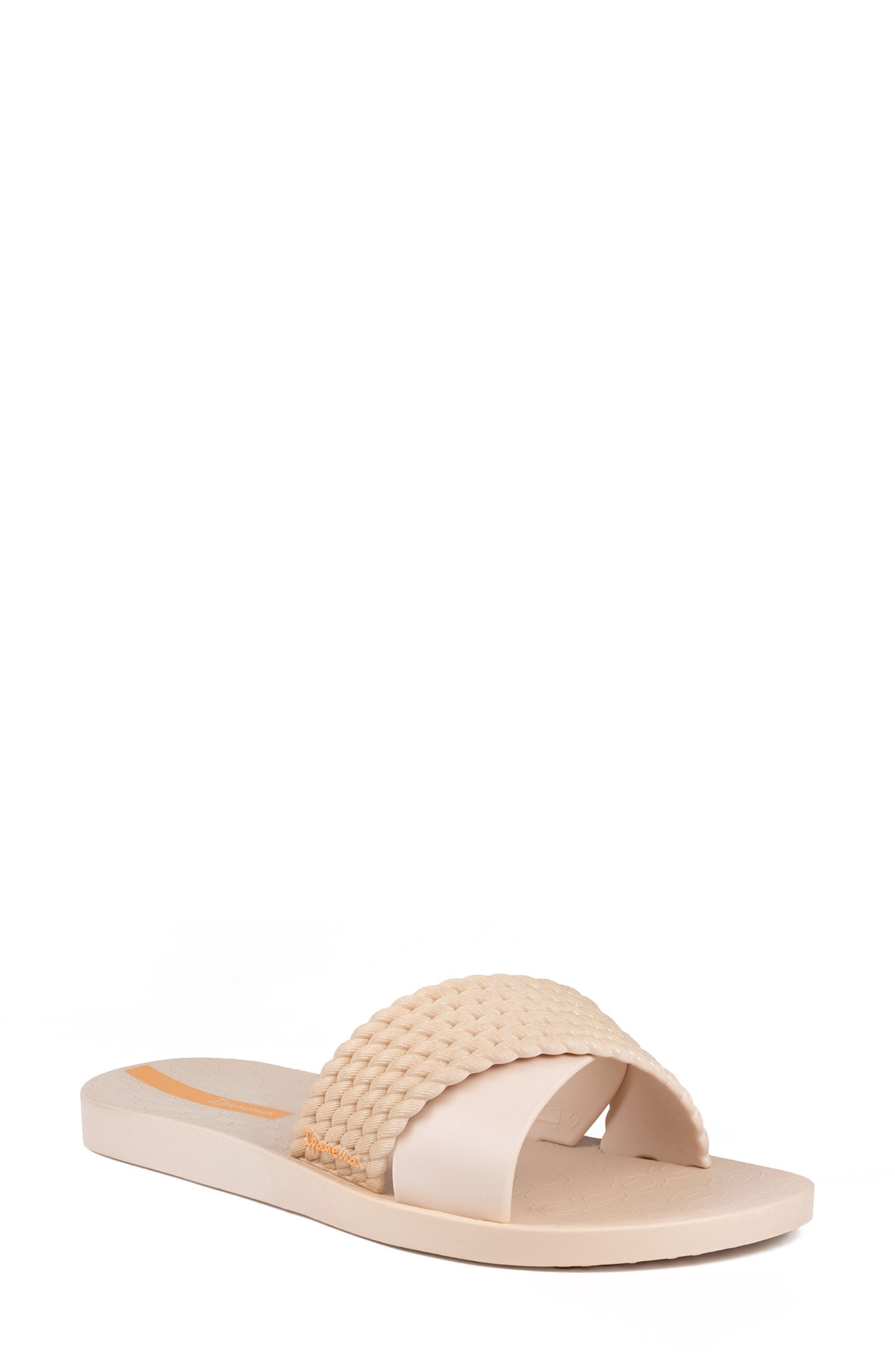 Ipanema Street II Slide Sandal, Main, color, Beige