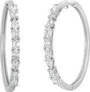 Bony Levy Maya Diamond Hoop Earrings