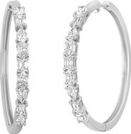 Bony Levy Maya Diamond Hoop Earrings