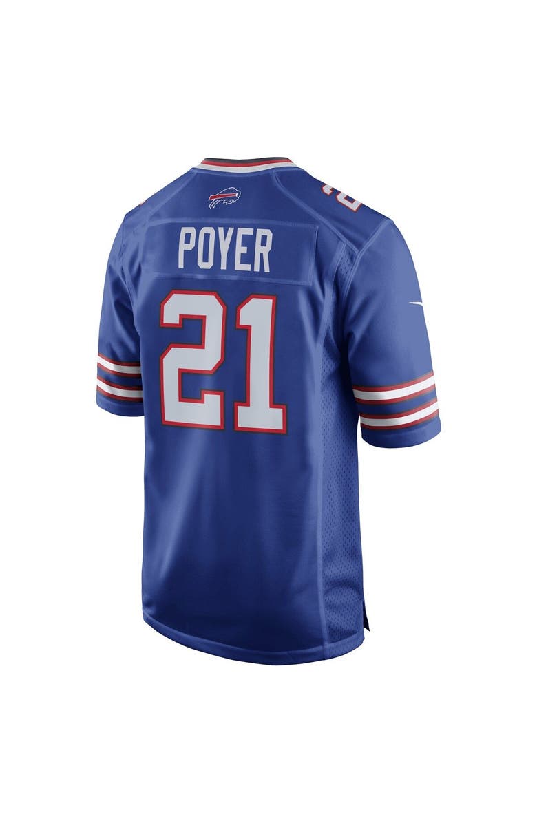 Nike Men's Nike Jordan Poyer Royal Buffalo Bills Team Game Jersey, Alternate, color, 
