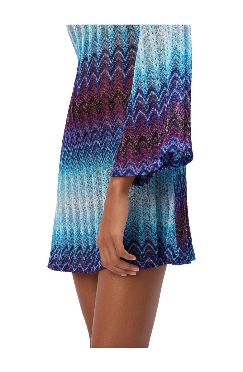 Missoni Short One-shoulder Cover-up, Alternate, color,