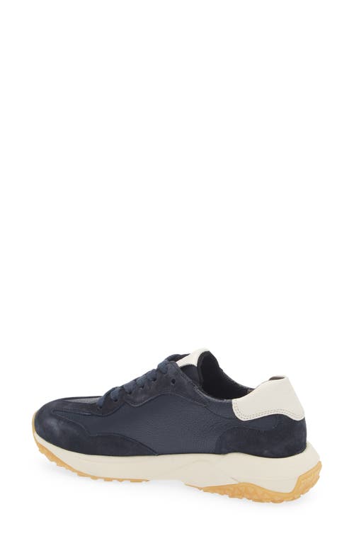 Paul Green Amber Sneaker In Space Soft Suede Leather
