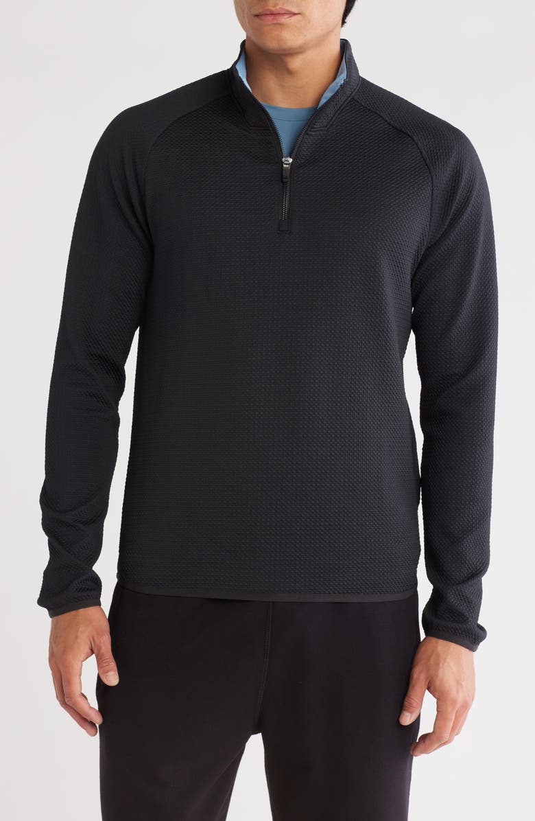 Rhone Founders Golf Quarter Zip, Main, color, Black