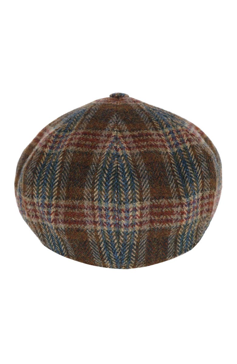 Wigens Men's Retro Newsboy Cap with Curved Peak, Alternate, color,