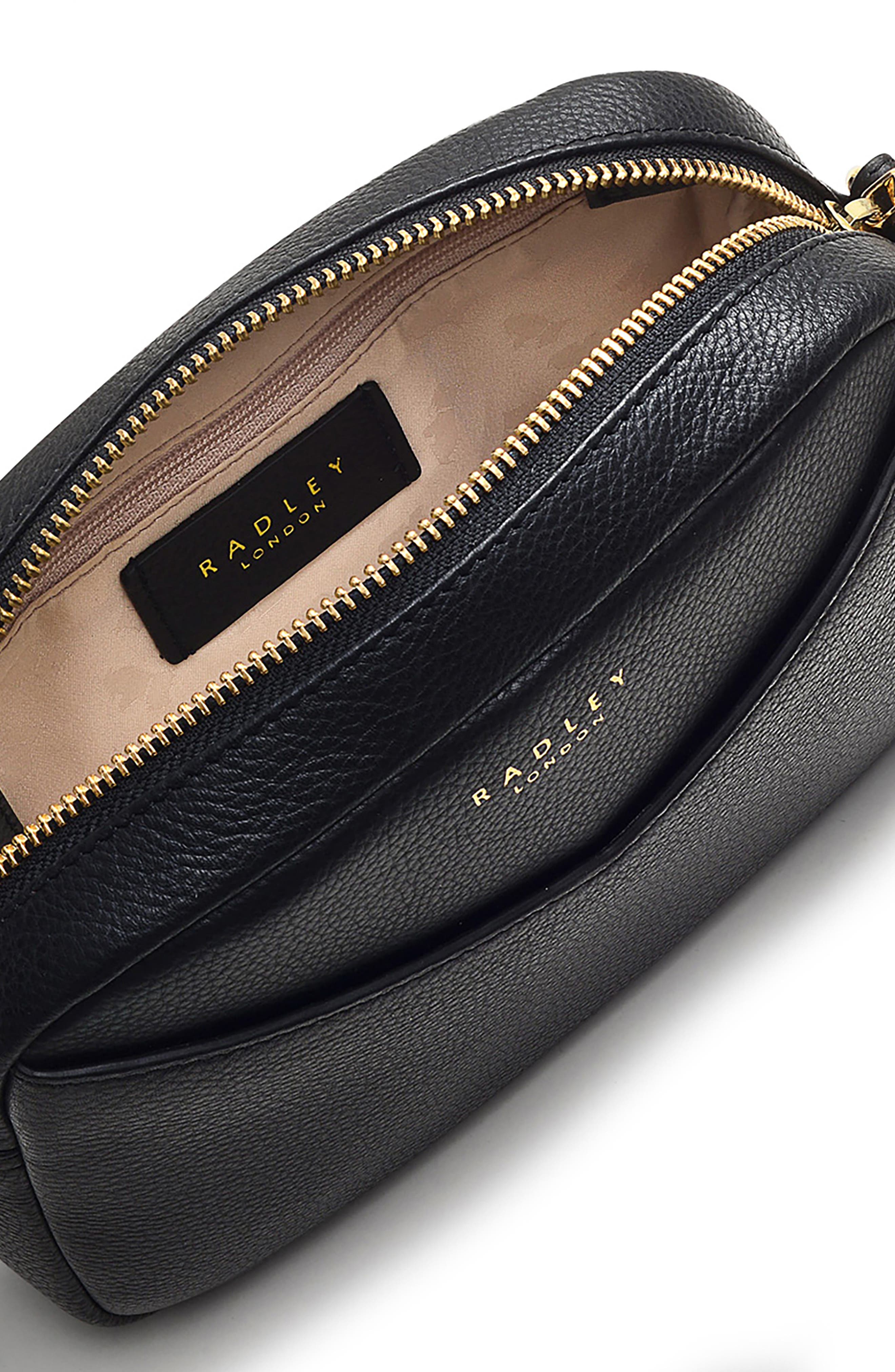 Radley Gordon Road Mini Crossbody Bag, Alternate, color, Black