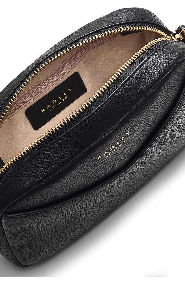 Radley Gordon Road Mini Crossbody Bag, Alternate, color, Black