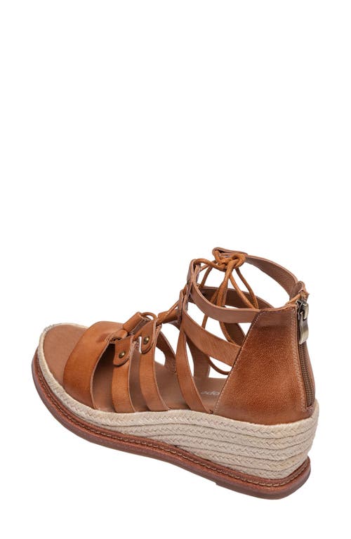 Antelope Dru Platform Espadrille Gladiator Sandal In Taupe