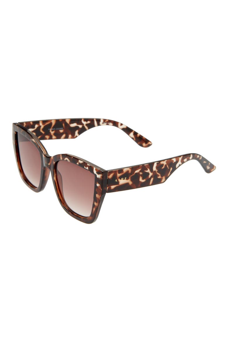 Haedus 53mm Gradient Square Sunglasses, Alternate, color, ROSE TORT / WARM SMOKE GRAD